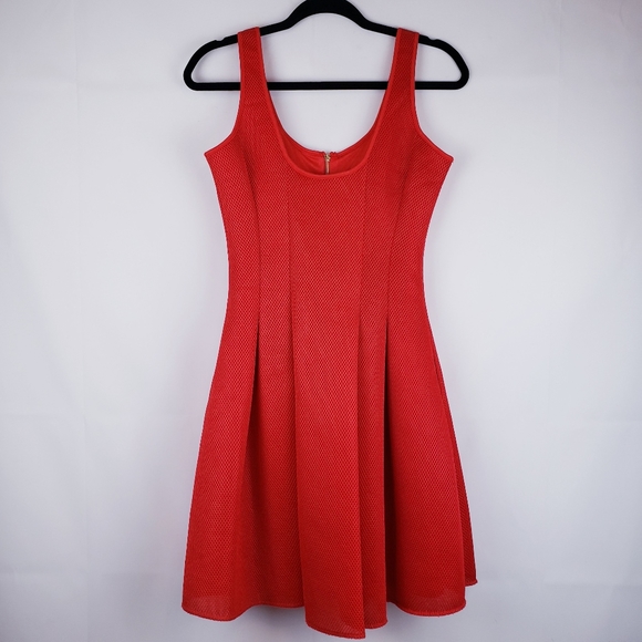 Nicki Minaj Dresses & Skirts - Nicki Minaj Womens Red Pleated Dress Puffy lined